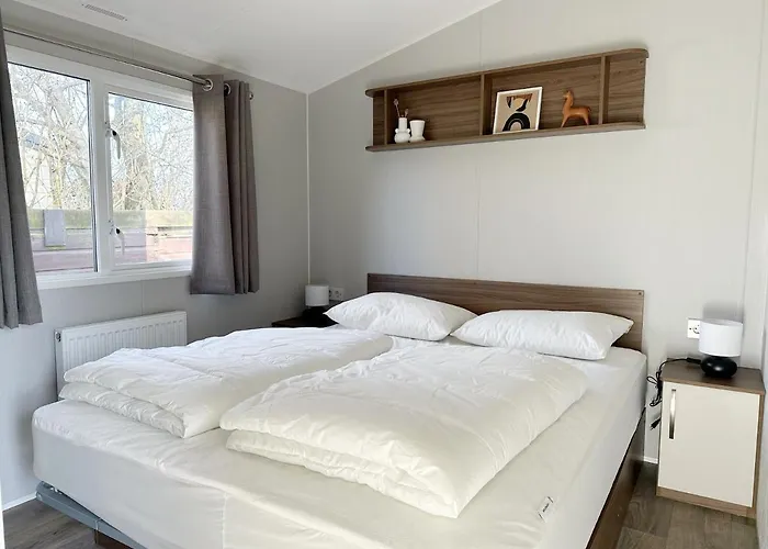 شاليه 550 Op Recreatiepark De Wielen سينت مارتن